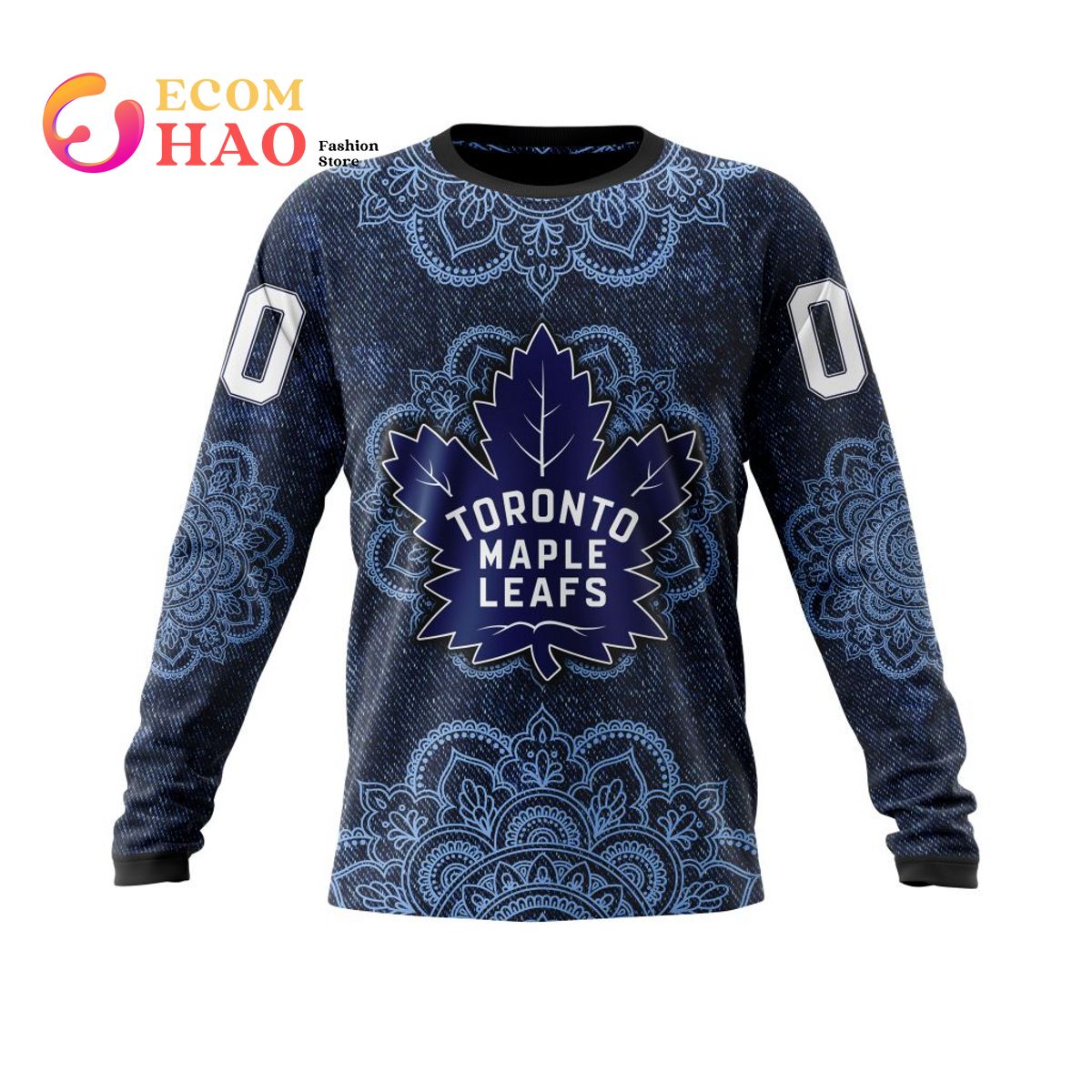 NHL Toronto Maple Leafs Specialized Mandala Style 3D Hoodie