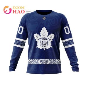 NHL Toronto Maple Leafs Specialized Paisley Design 3D Hoodie