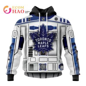 NHL Toronto Maple Leafs Specialized Star Wars May The 4th Be With You 3D Hoodie