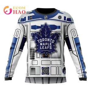 NHL Toronto Maple Leafs Specialized Star Wars May The 4th Be With You 3D Hoodie