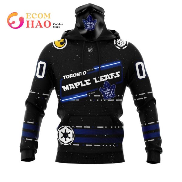 NHL Toronto Maple Leafs Star Wars May The 4th Be With You 3D Hoodie