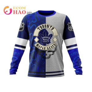 NHL Toronto Maple Leafs X Grateful Dead Specialized Design 3D Hoodie