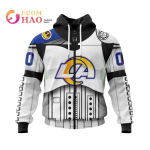 Los Angeles Rams Specialized Star Wars May The 4th Be With You 3D Hoodie