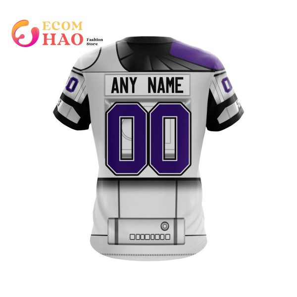 Minnesota Vikings Specialized Star Wars May The 4th Be With You 3D Hoodie