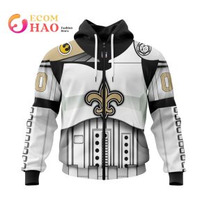 New Orleans Saints Specialized Star Wars May The 4th Be With You 3D Hoodie