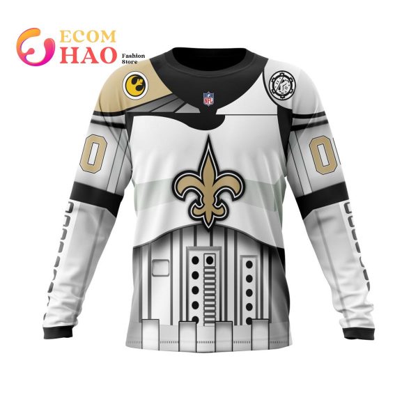 New Orleans Saints Specialized Star Wars May The 4th Be With You 3D Hoodie