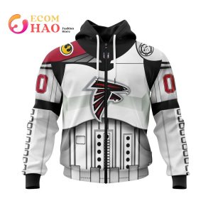 Atlanta Falcons Specialized Star Wars May The 4th Be With You 3D Hoodie