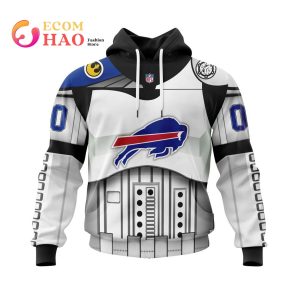 Buffalo Bills Specialized Star Wars May The 4th Be With You 3D Hoodie