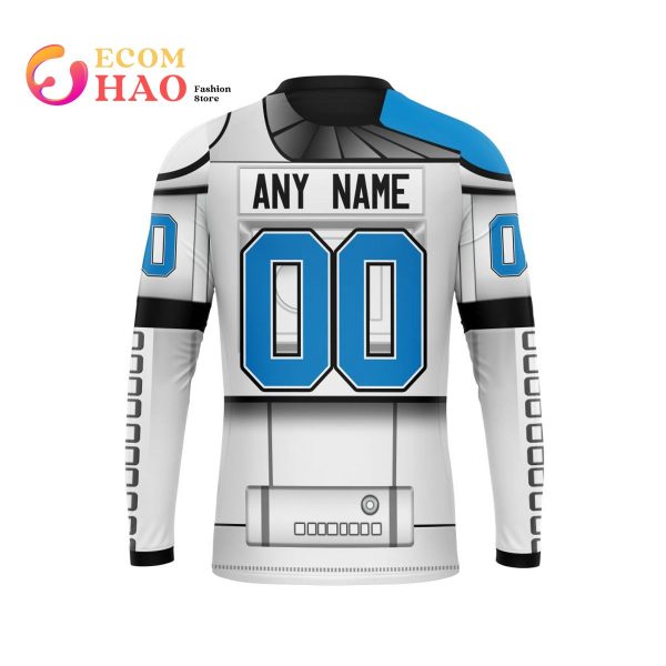 Carolina Panthers Specialized Star Wars May The 4th Be With You 3D Hoodie