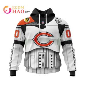 Chicago Bears Specialized Star Wars May The 4th Be With You 3D Hoodie