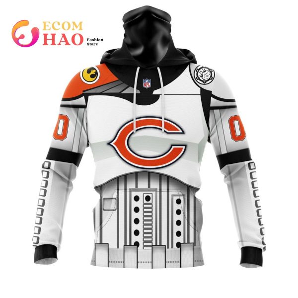 Chicago Bears Specialized Star Wars May The 4th Be With You 3D Hoodie