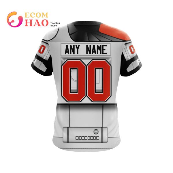 Chicago Bears Specialized Star Wars May The 4th Be With You 3D Hoodie