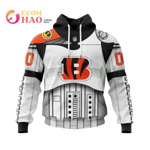 Cincinnati Bengals Specialized Star Wars May The 4th Be With You 3D Hoodie