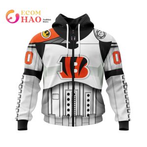 Cincinnati Bengals Specialized Star Wars May The 4th Be With You 3D Hoodie