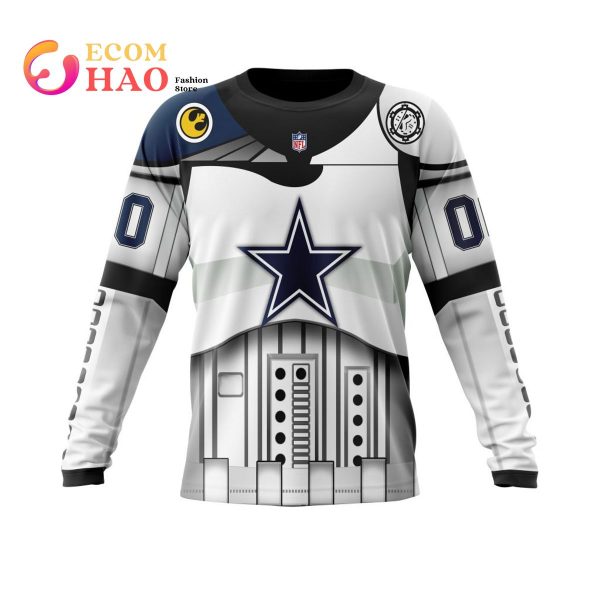 Dallas Cowboysls Specialized Star Wars May The 4th Be With You 3D Hoodie