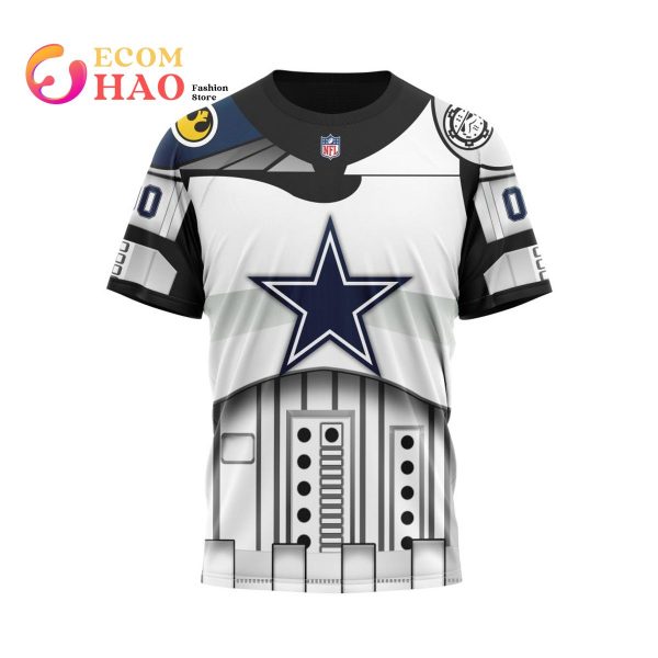 Dallas Cowboysls Specialized Star Wars May The 4th Be With You 3D Hoodie