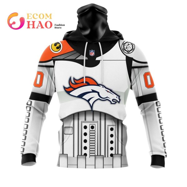 Denver Broncos Specialized Star Wars May The 4th Be With You 3D Hoodie