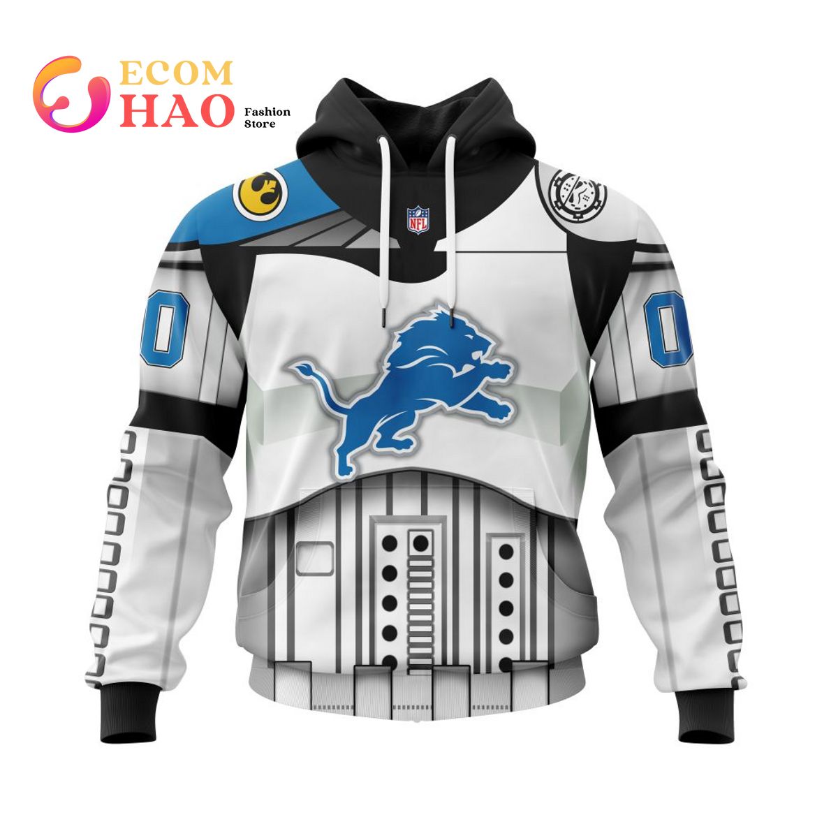 Los Angeles Chargers Specialized Star Wars May The 4th Be With You 3D Hoodie