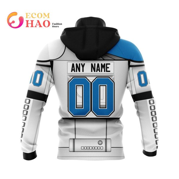Detroit Lions Specialized Star Wars May The 4th Be With You 3D Hoodie