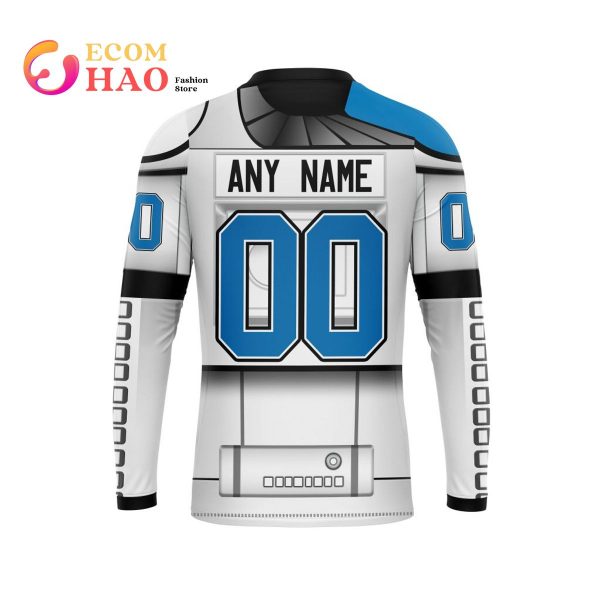 Detroit Lions Specialized Star Wars May The 4th Be With You 3D Hoodie