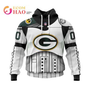 Green Bay Packers Specialized Star Wars May The 4th Be With You 3D Hoodie