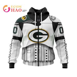 Green Bay Packers Specialized Star Wars May The 4th Be With You 3D Hoodie