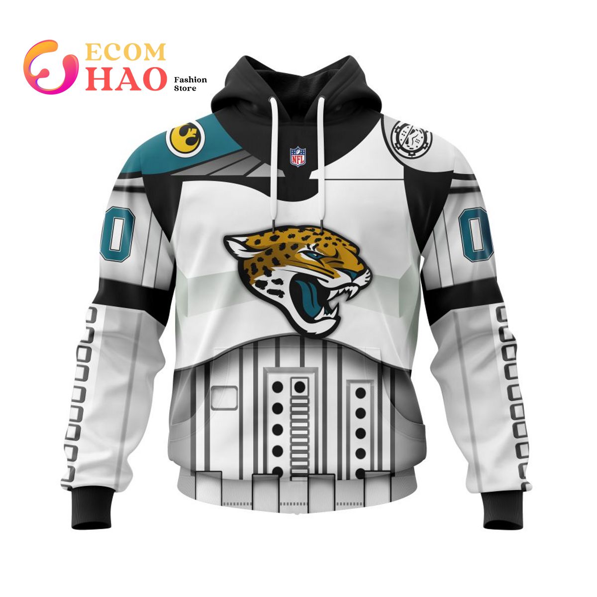 Miami Dolphins Specialized Star Wars May The 4th Be With You 3D Hoodie