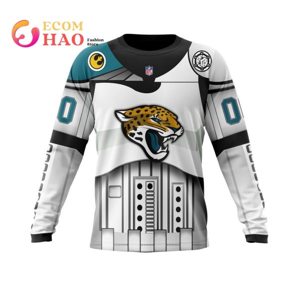 Jacksonville Jaguars Specialized Star Wars May The 4th Be With You 3D Hoodie