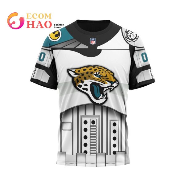 Jacksonville Jaguars Specialized Star Wars May The 4th Be With You 3D Hoodie