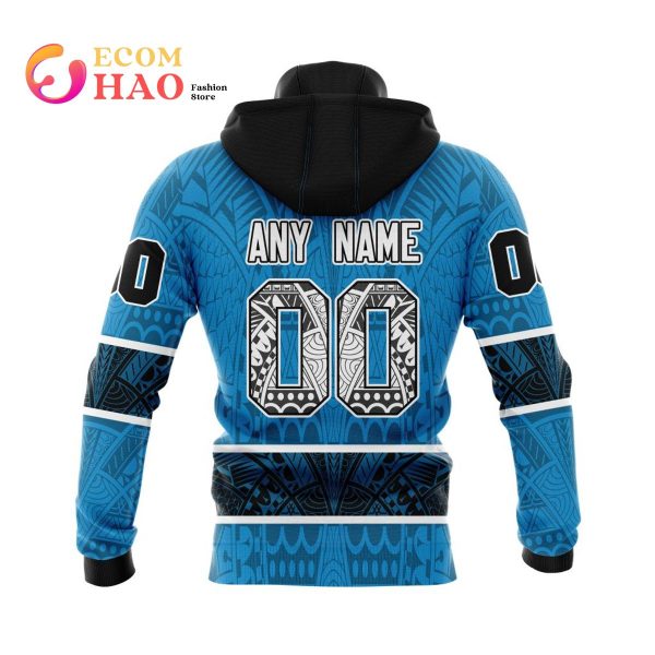 NFL Carolina Panthers Specialized Native With Samoa Culture 3D Hoodie