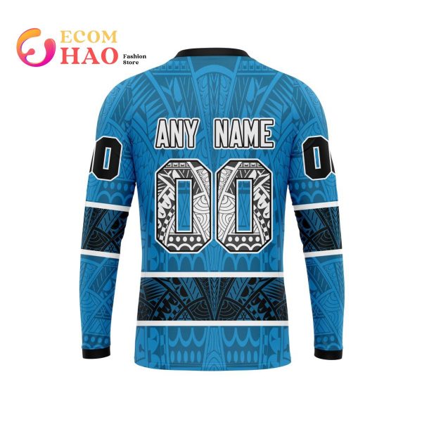 NFL Carolina Panthers Specialized Native With Samoa Culture 3D Hoodie