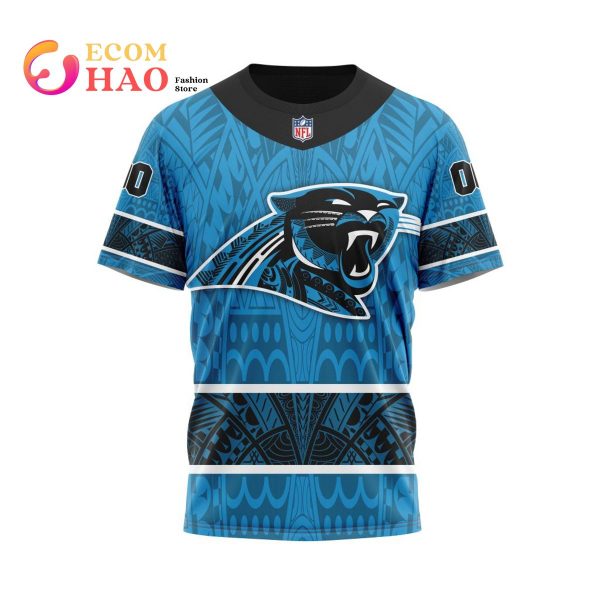 NFL Carolina Panthers Specialized Native With Samoa Culture 3D Hoodie