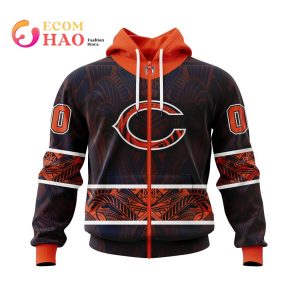 NFL Chicago Bears Specialized Native With Samoa Culture 3D Hoodie