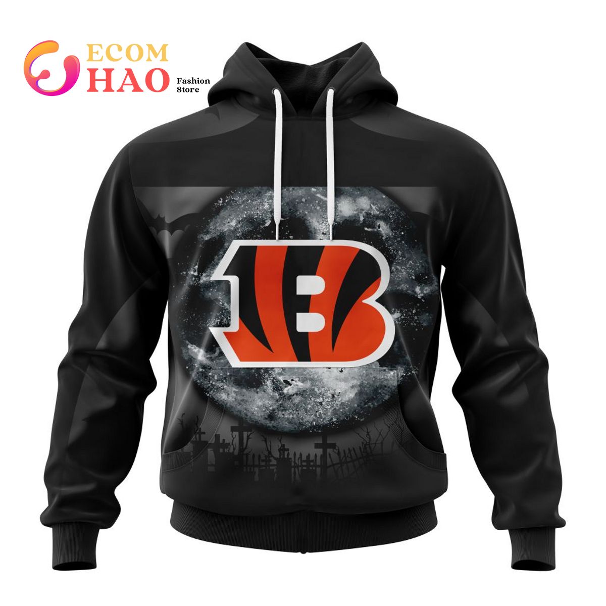 NFL Cincinnati Bengals Specialized Halloween Concepts Kits 3D Hoodie