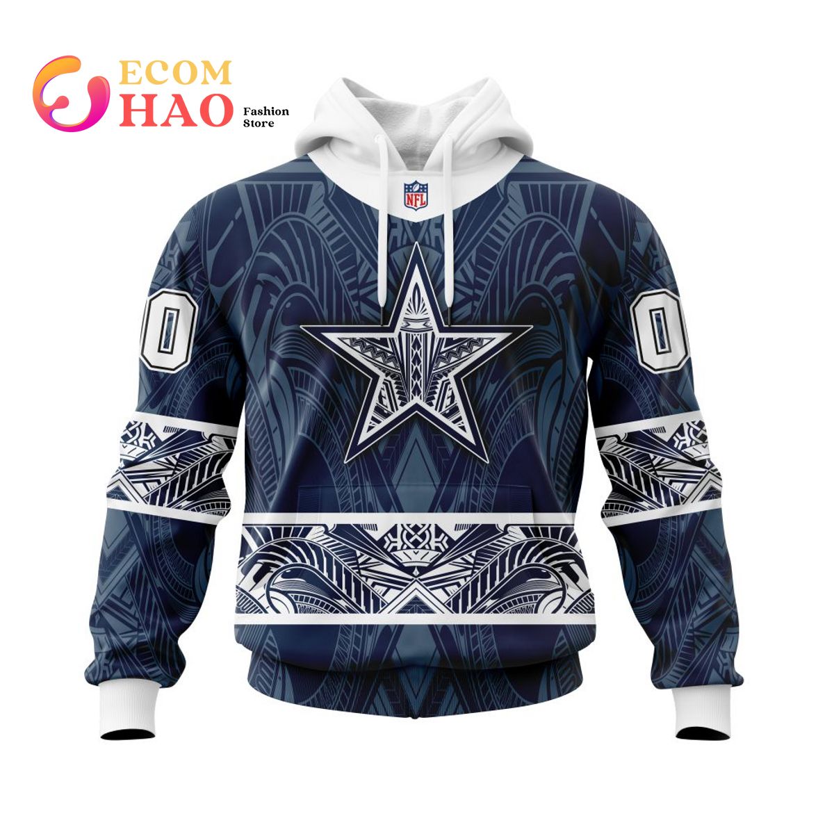 NFL Detroit Lions Specialized Native With Samoa Culture 3D Hoodie