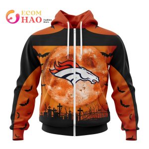 NFL Denver Broncos Specialized Halloween Concepts Kits 3D Hoodie
