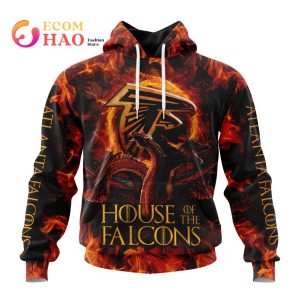 NFL Atlanta Falcons GAME OF THRONES – HOUSE OF THE FALCONS 3D Hoodie