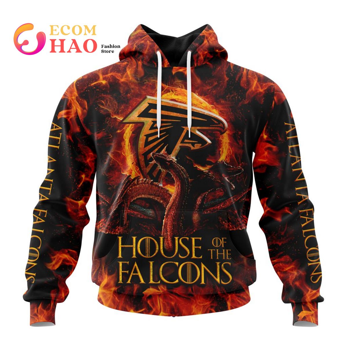 NFL Arizona Cardinals GAME OF THRONES – HOUSE OF THE CARDINALS 3D Hoodie