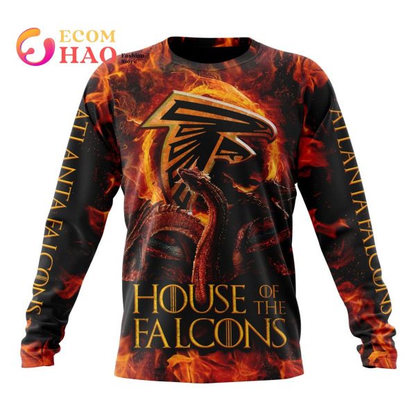 NFL Atlanta Falcons GAME OF THRONES – HOUSE OF THE FALCONS 3D Hoodie