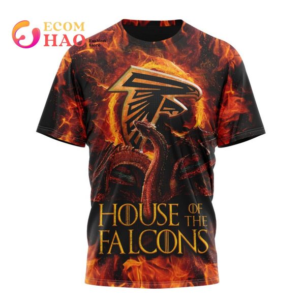 NFL Atlanta Falcons GAME OF THRONES – HOUSE OF THE FALCONS 3D Hoodie