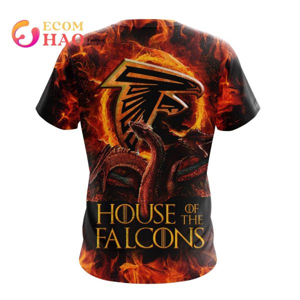 NFL Atlanta Falcons GAME OF THRONES – HOUSE OF THE FALCONS 3D Hoodie