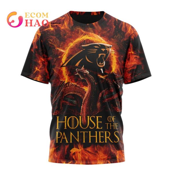 NFL Carolina Panthers GAME OF THRONES – HOUSE OF THE PANTHERS 3D Hoodie