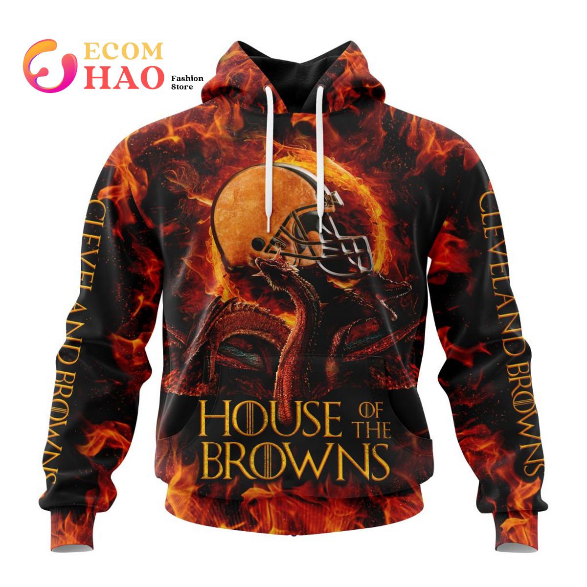 Cleveland Browns NFL Special Native With Samoa Culture Hoodie T