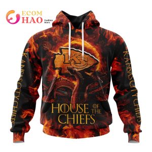 NFL Kansas City Chiefs GAME OF THRONES – HOUSE OF THE CHIEFS 3D Hoodie