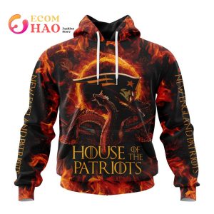 NFL New England Patriots GAME OF THRONES – HOUSE OF THE PATRIOTS 3D Hoodie