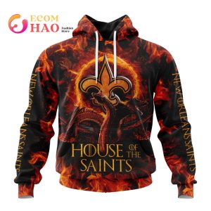 NFL New Orleans Saints GAME OF THRONES – HOUSE OF THE SAINTS 3D Hoodie