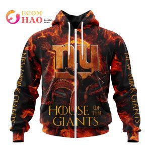 NFL New York Giants GAME OF THRONES – HOUSE OF THE GIANTS 3D Hoodie