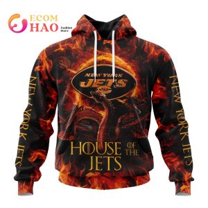 NFL New York Jets GAME OF THRONES – HOUSE OF THE JETS 3D Hoodie