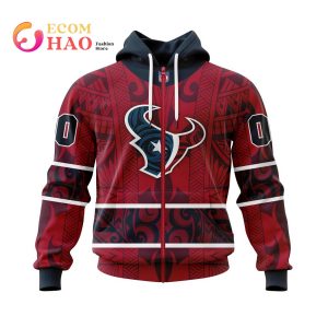 NFL Houston Texans Specialized Native With Samoa Culture 3D Hoodie