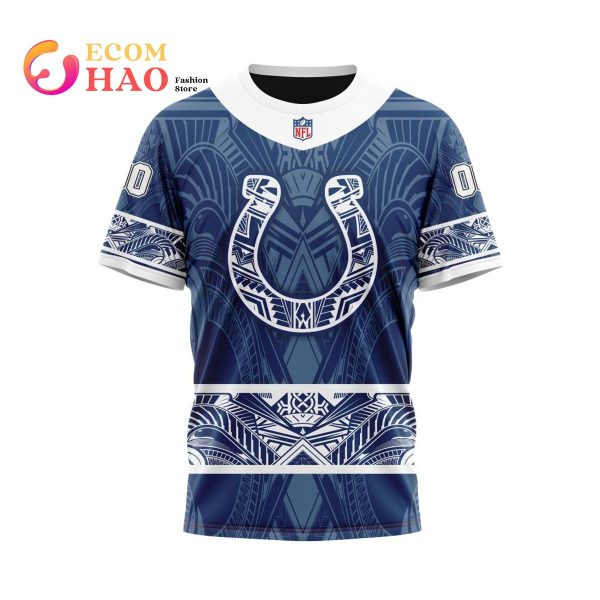 NFL Indianapolis Colts Specialized Native With Samoa Culture 3D Hoodie